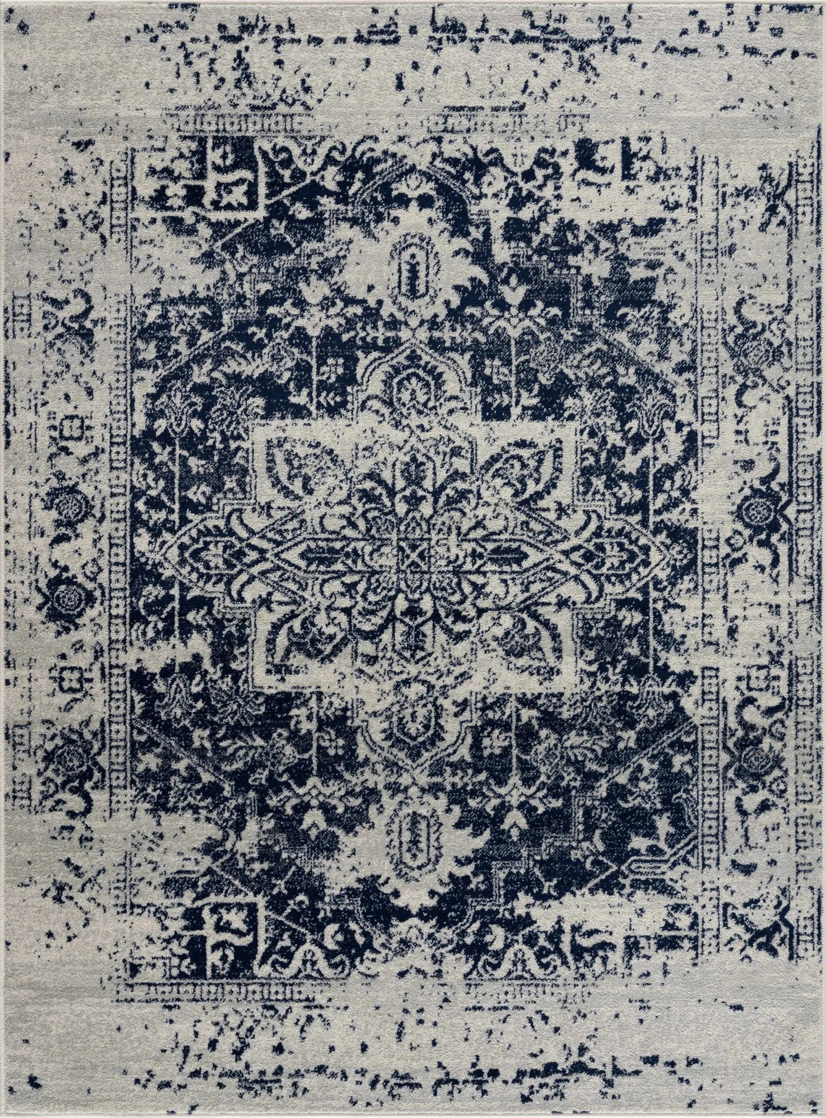 Rachel Navy Area Rug from PriceLows™