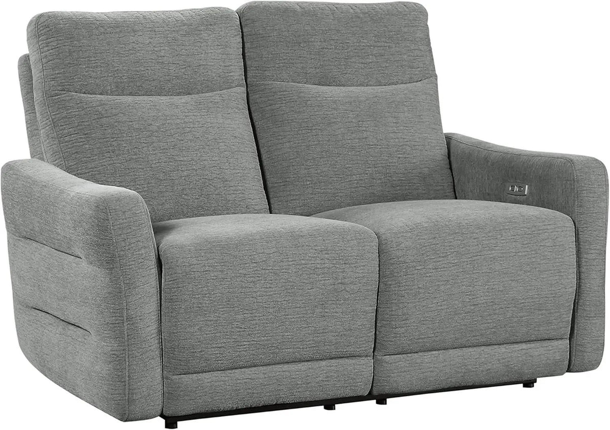 Rainwood Wallhugger Power Reclining 3 Piece Dove Gray from PriceLows™