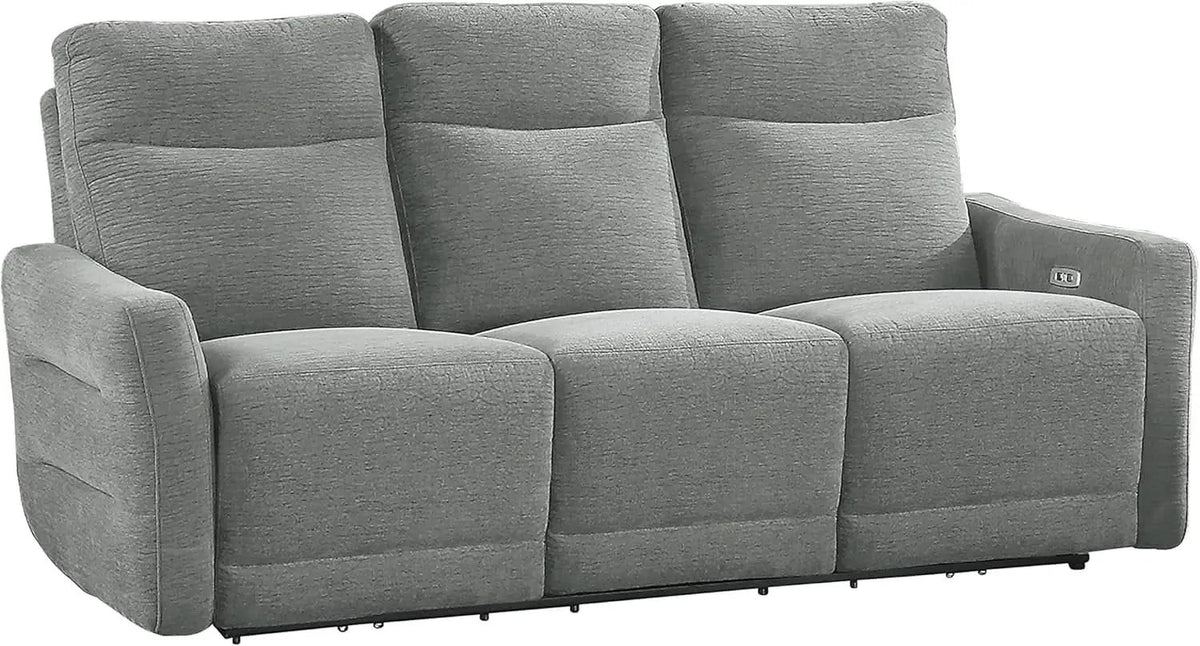 Rainwood Wallhugger Power Reclining 3 Piece Dove Gray from PriceLows™