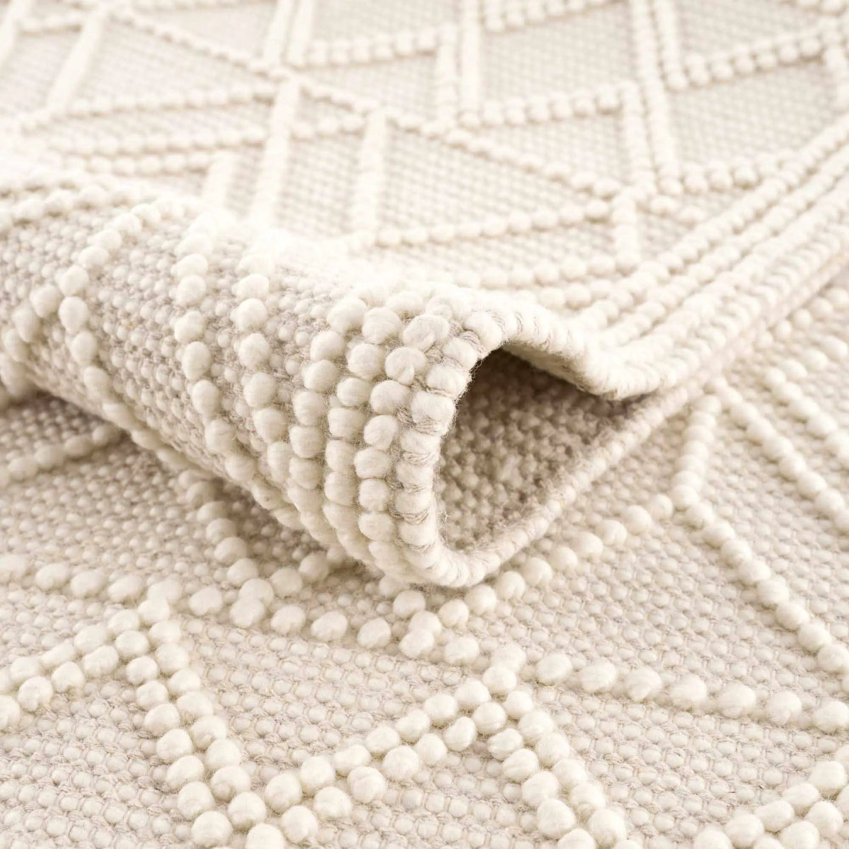 Ramsbury Beige Area Rug from PriceLows™