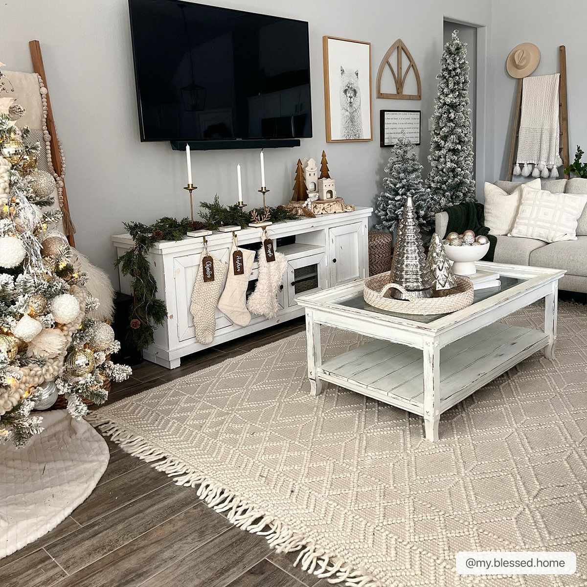 Ramsbury Beige Area Rug from PriceLows™