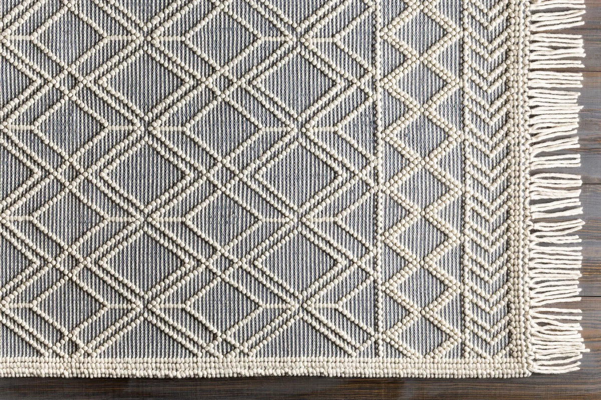 Ramsbury Ivory & Blue Area Rug from PriceLows™