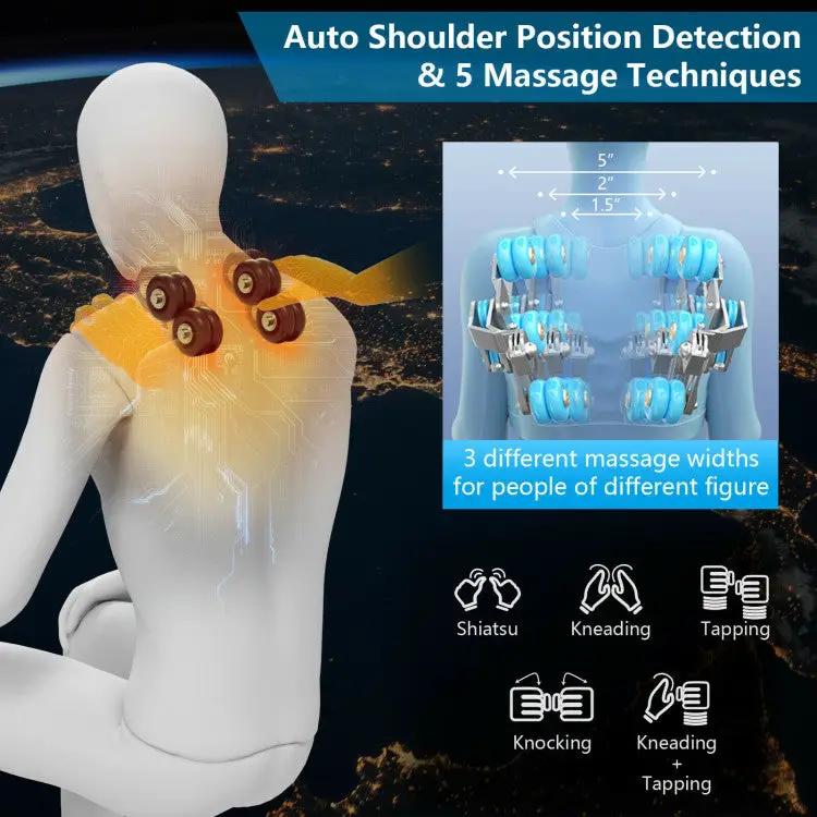 Zero Gravity Heated Massage Chair | SL Track | Automatic Shoulder Detection