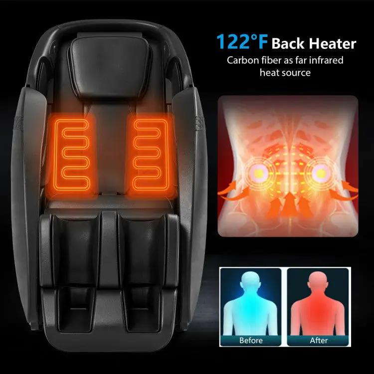 Zero Gravity Heated Massage Chair | SL Track | Automatic Shoulder Detection