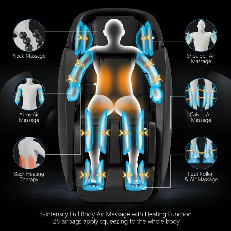 Zero Gravity Heated Massage Chair | SL Track | Automatic Shoulder Detection