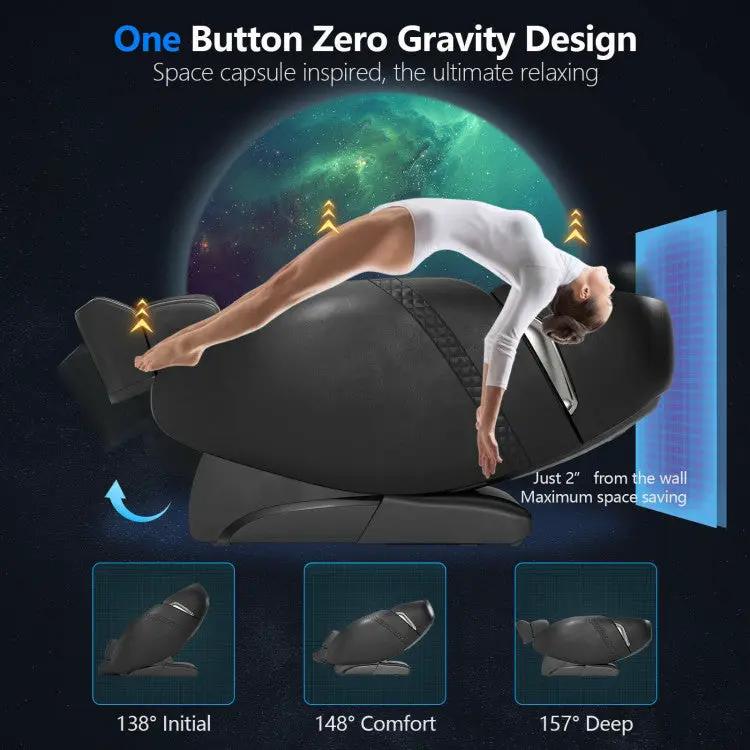 Zero Gravity Heated Massage Chair | SL Track | Automatic Shoulder Detection