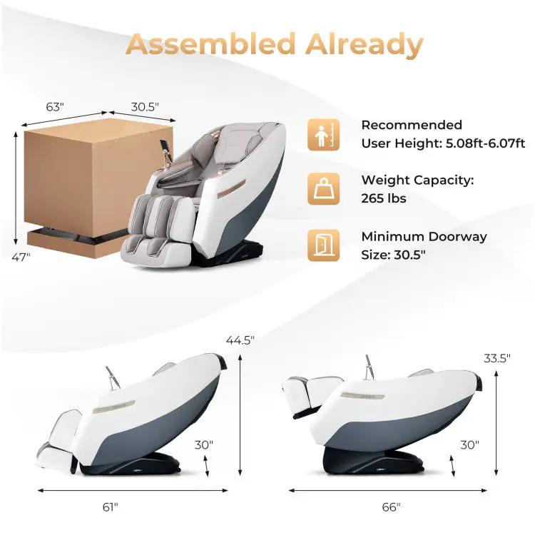 Full Body Massage Chair | SL Track | Waist Heating | Airbag Massage