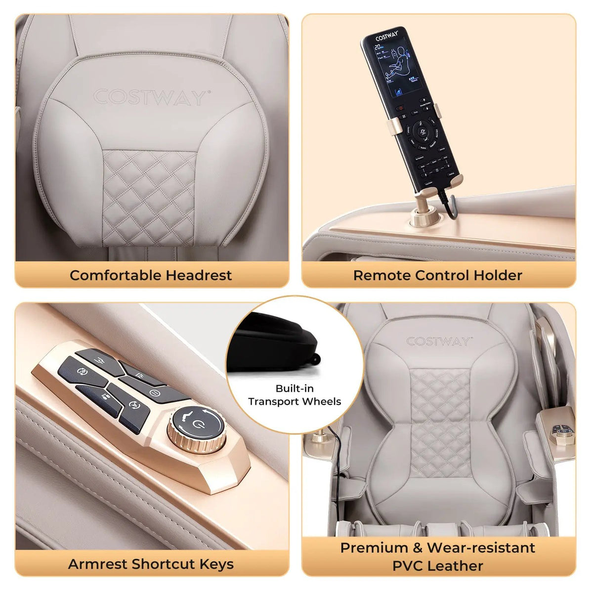 Full Body Massage Chair | SL Track | Waist Heating | Airbag Massage