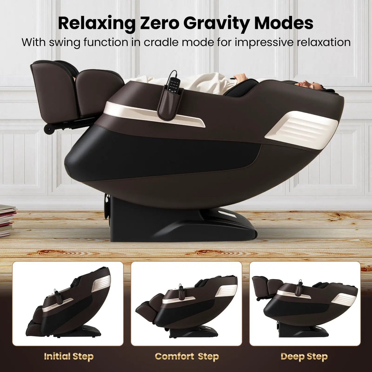 Massage Chair | Dual SL Tracks | Full Body Airbags | Waist Heater