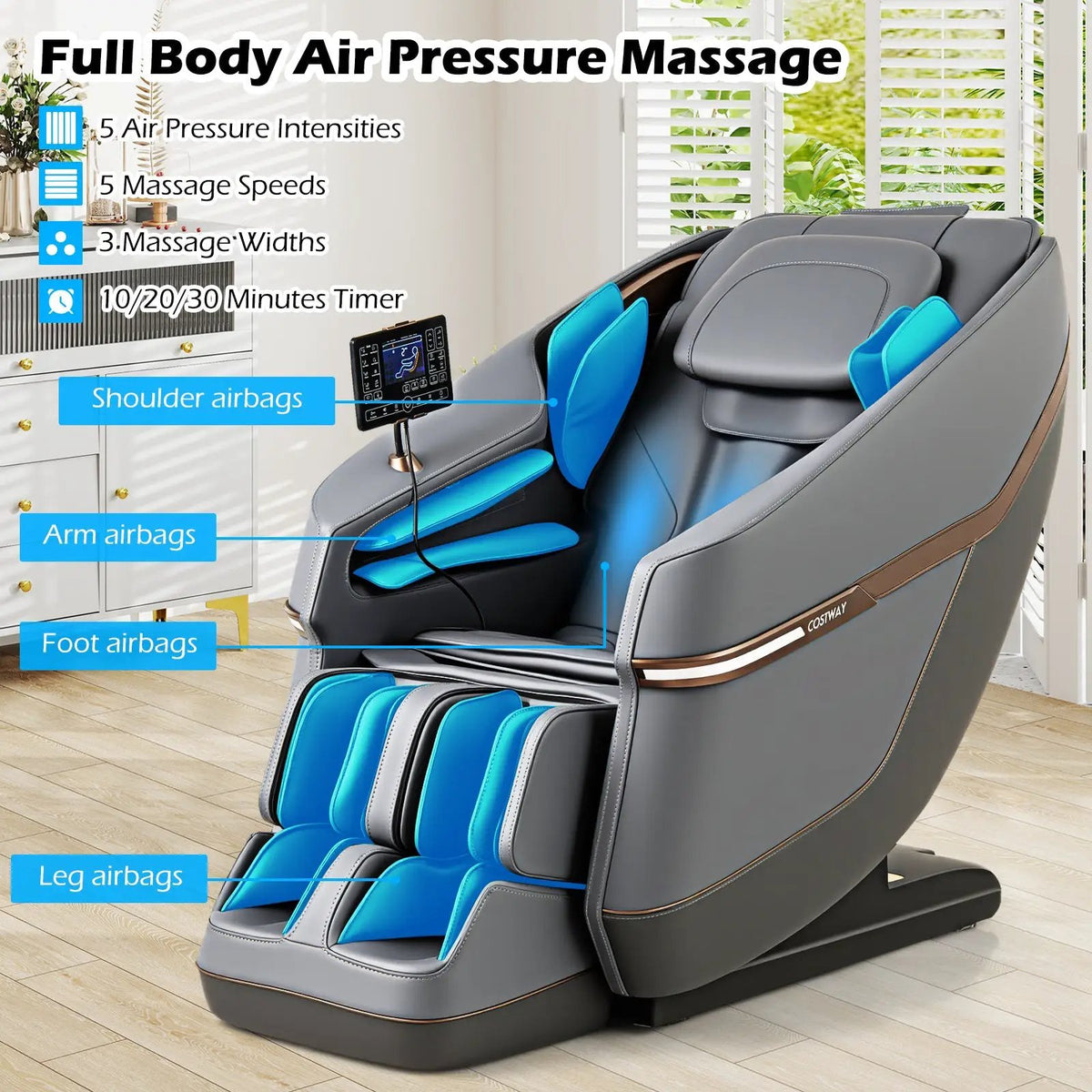 Zero Gravity Massage Chair | SL Track | Touch Screen
