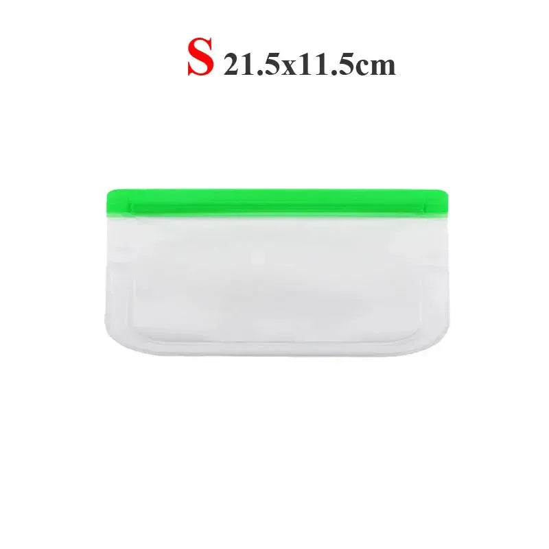 Reusable Food Storage Bag | 80ml Capacity, Leakproof | PEVA Material | One Size