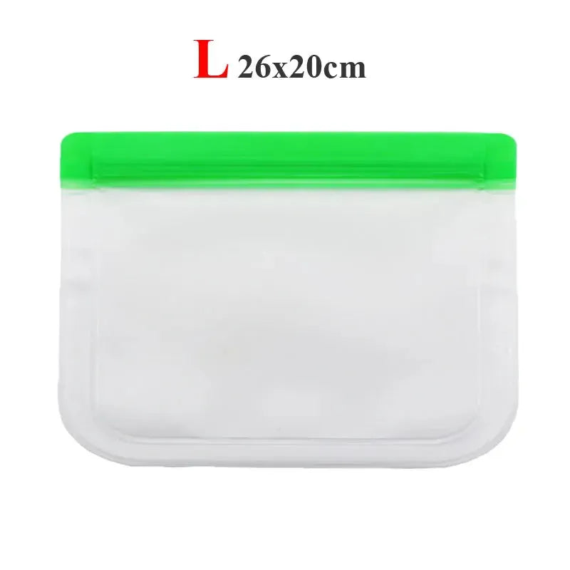 Reusable Food Storage Bag | 80ml Capacity, Leakproof | PEVA Material | One Size