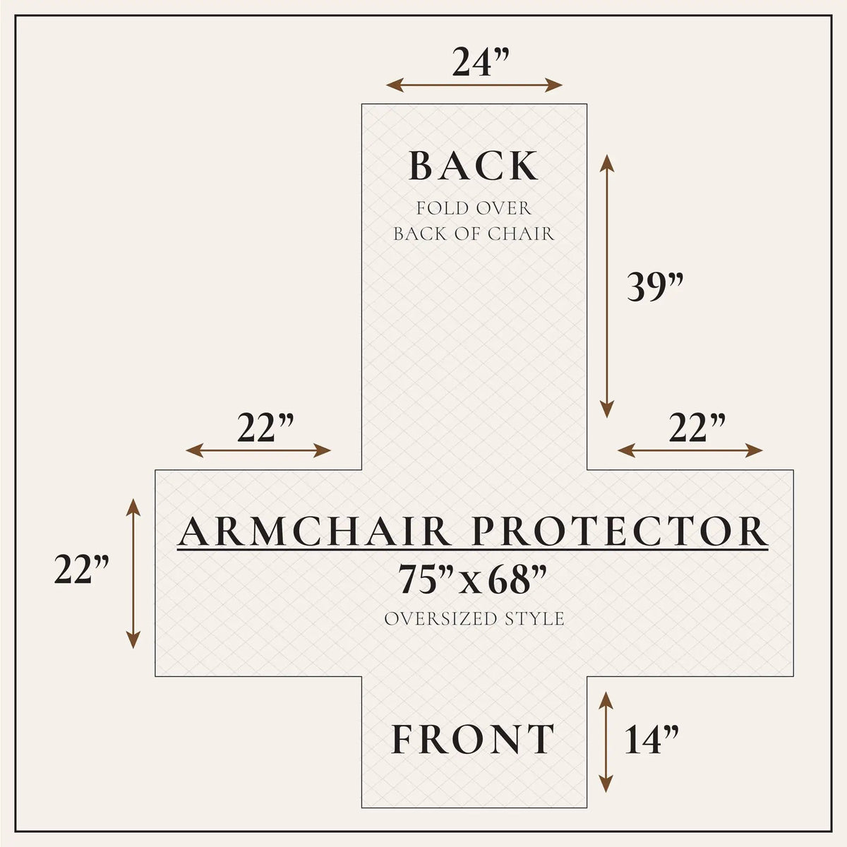 Reversible Floral Patchwork Furniture Protector - Maribel Collection from PriceLows™