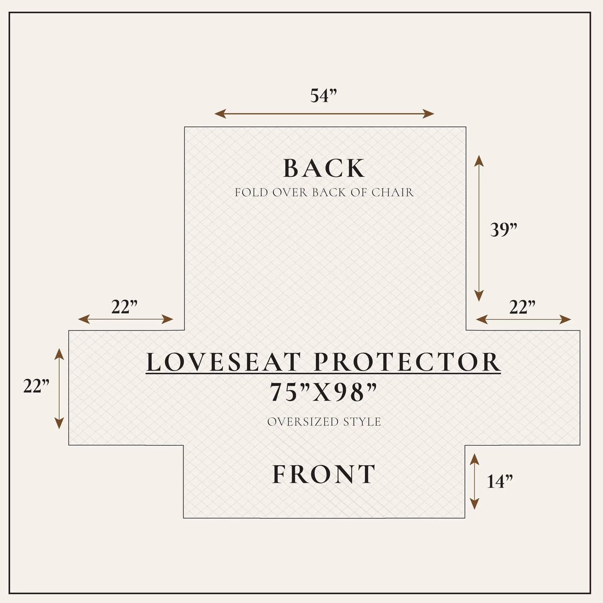 Reversible Furniture Protector - Langdon Collection