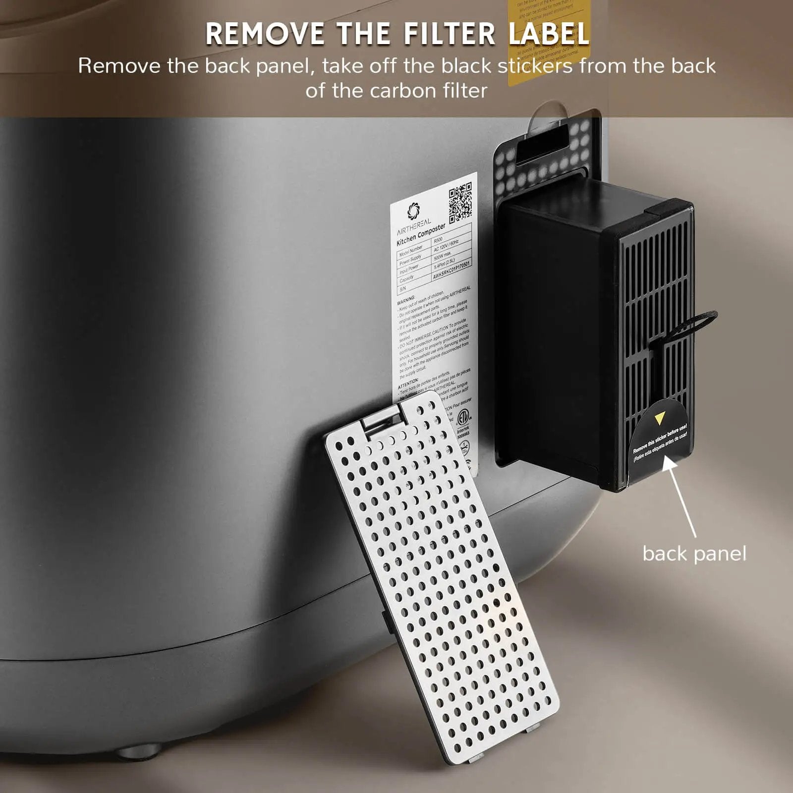 Revive R500 Electric Kitchen Composter from PriceLows™