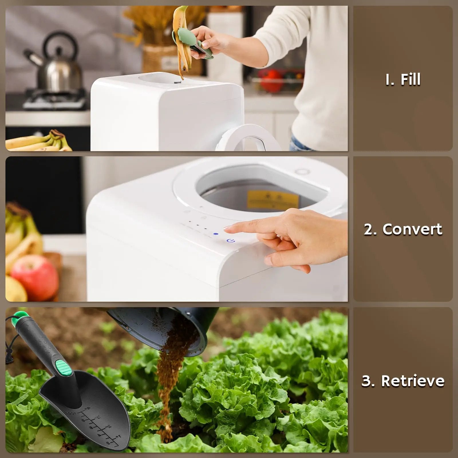 Revive Electric Kitchen Composter, Visual Version from PriceLows™