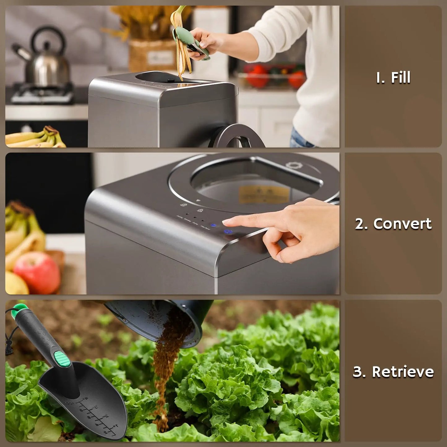 Revive Electric Kitchen Composter, Visual Version from PriceLows™