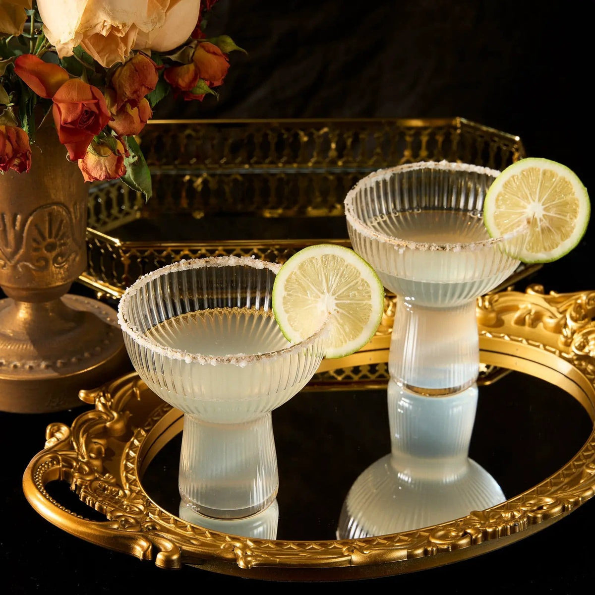 Aurelia Margarita Cocktail Glassware | 10 oz | Set of 2 | Entertaining