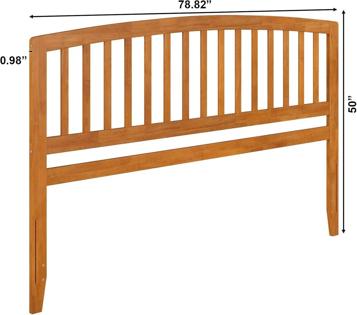 Richmond King Solid Wood Headboard with Charger Feature from PriceLows™