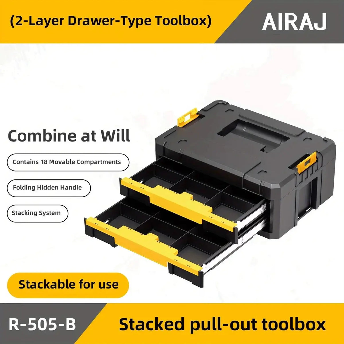 5 multi-functional rolling toolboxes, plastic portable folding storage boxes with large capacity and wheels for DIY use; made of thickened PP material, ideal for organizing garage or home repair tools. from PriceLows™