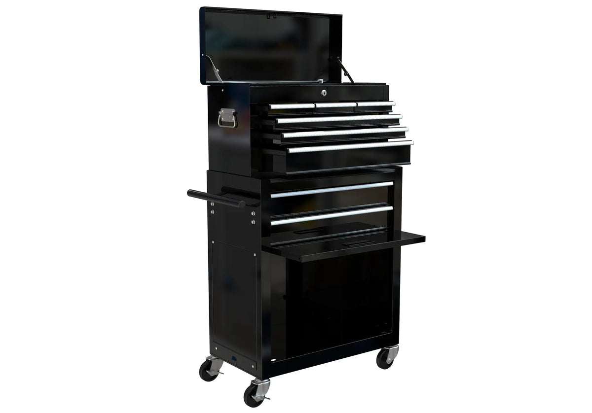 High Capacity Rolling Tool Chest with Wheels and Drawers, 8-Drawer Tool Storage Cabinet from PriceLows™