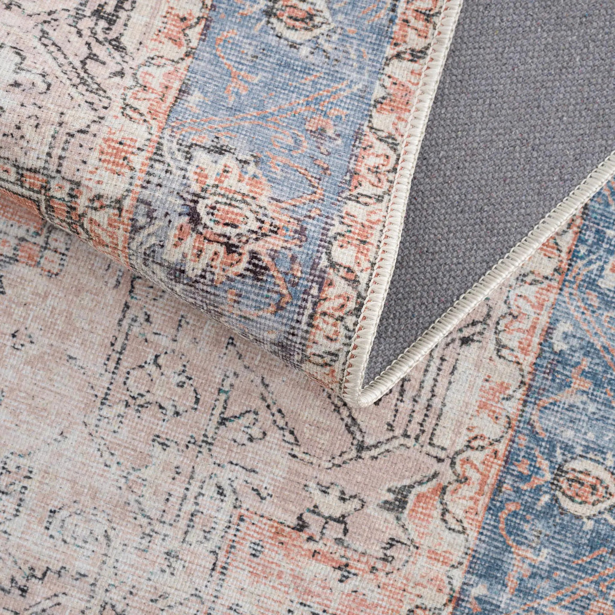 Rosman Distressed Washable Rug from PriceLows™