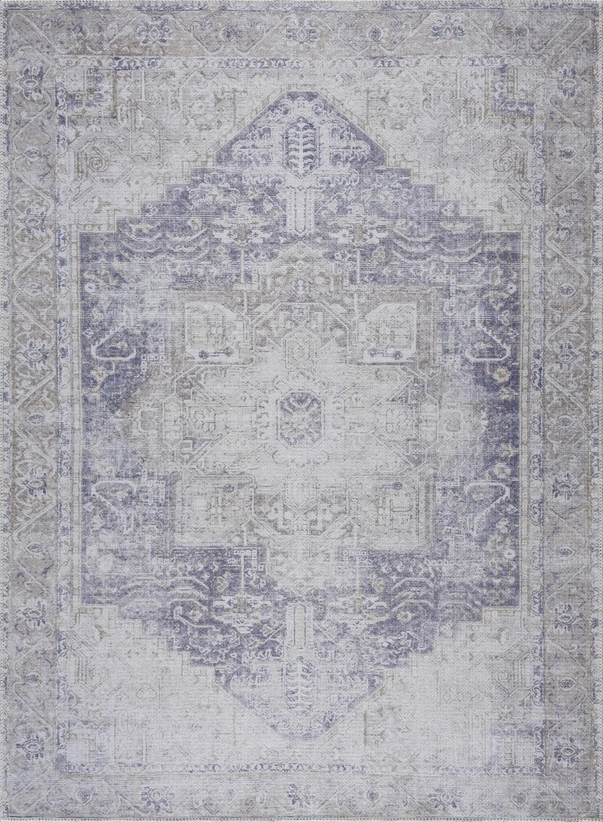 Rosman Olive Washable Area Rug from PriceLows™