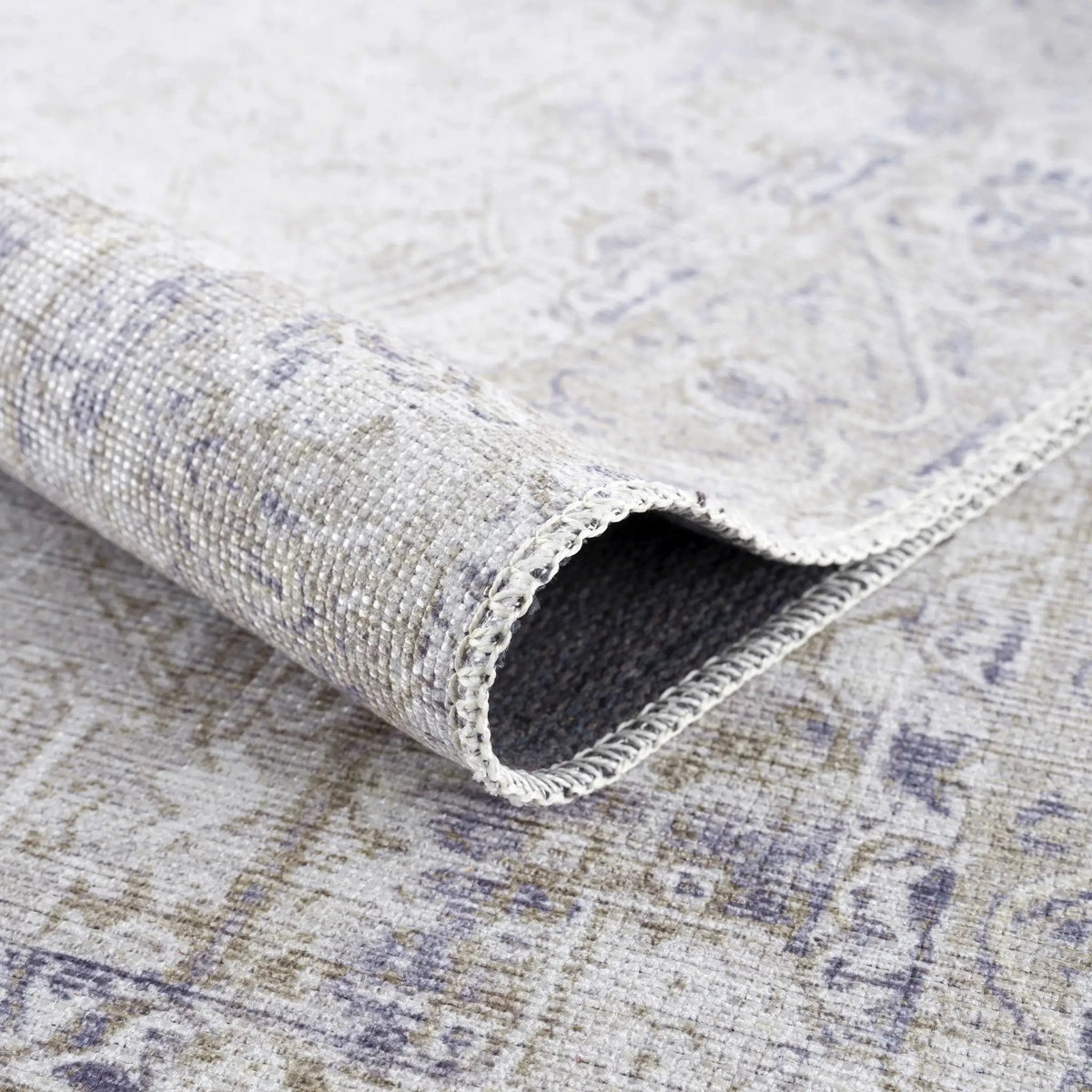 Rosman Olive Washable Area Rug from PriceLows™