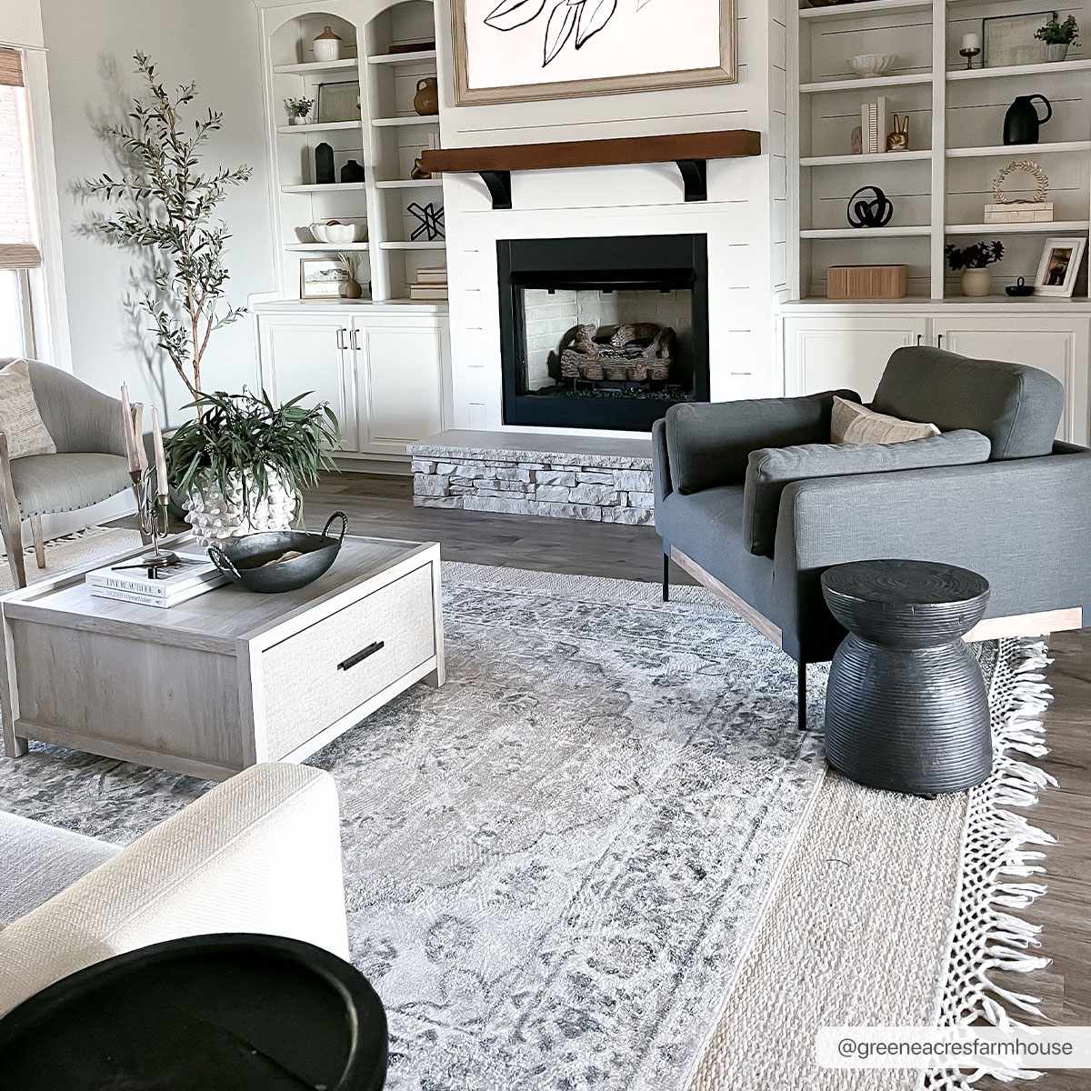 Rudo Beige Washable Area Rug from PriceLows™