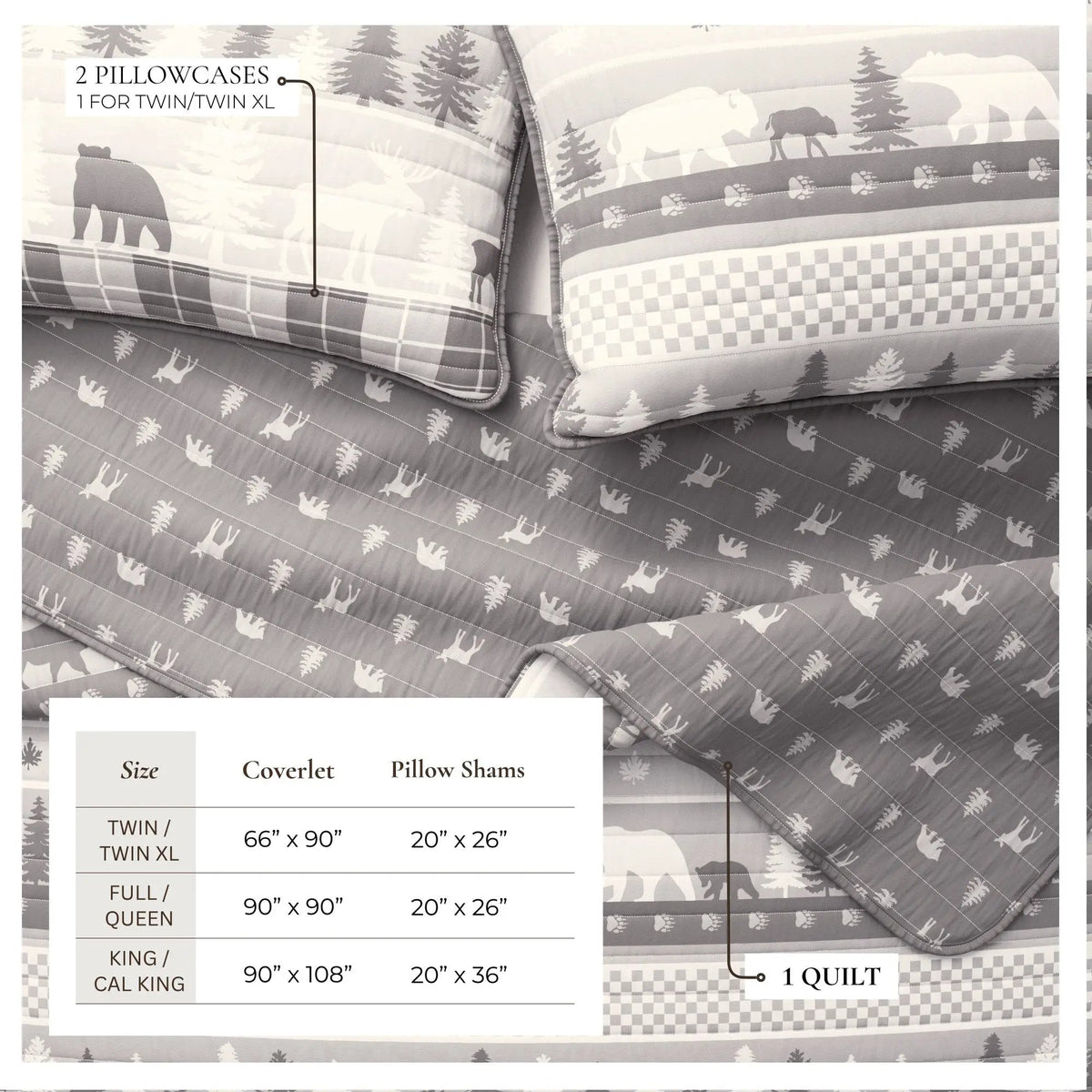 Rustic Landscape Quilt Set - Matthew Collection from PriceLows™