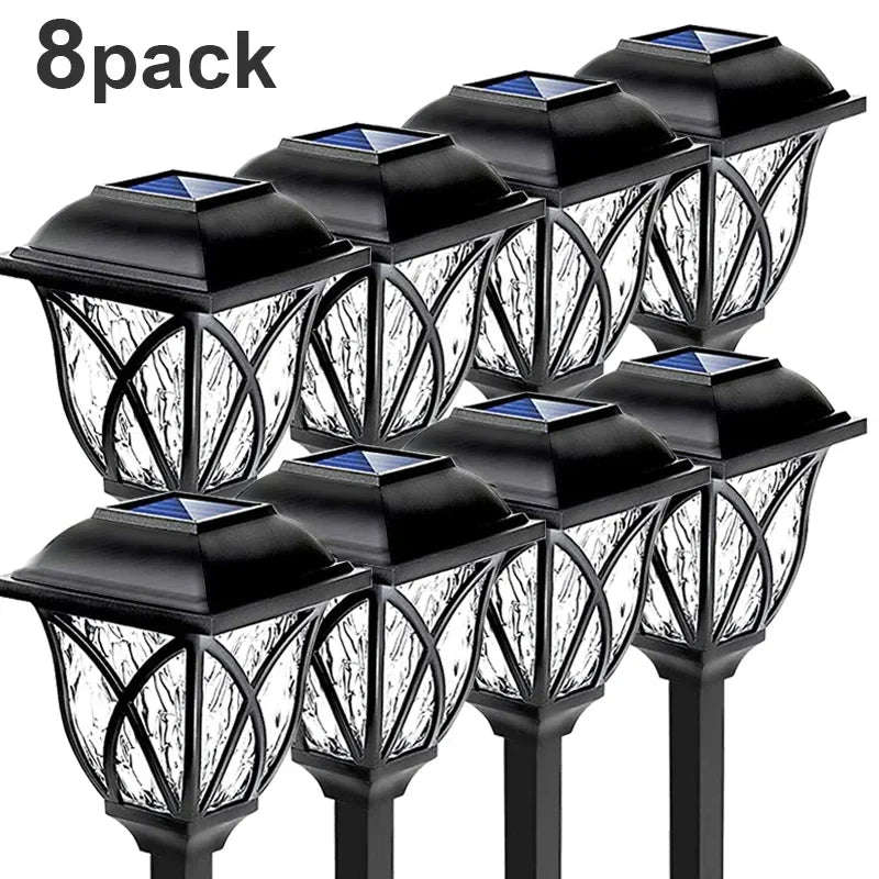1-10Pack Solar Yard Lights Bright Lawn Lights Outdoor Waterproof Led Solar Pathway Lights Landscape Path Lights from PriceLows™