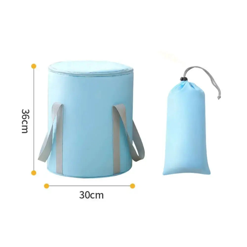 Foldable Foot Bath Tub | 5 Layer Thick Fabric | Large Capacity Portable Wash Basin For Travel And Spa Use
