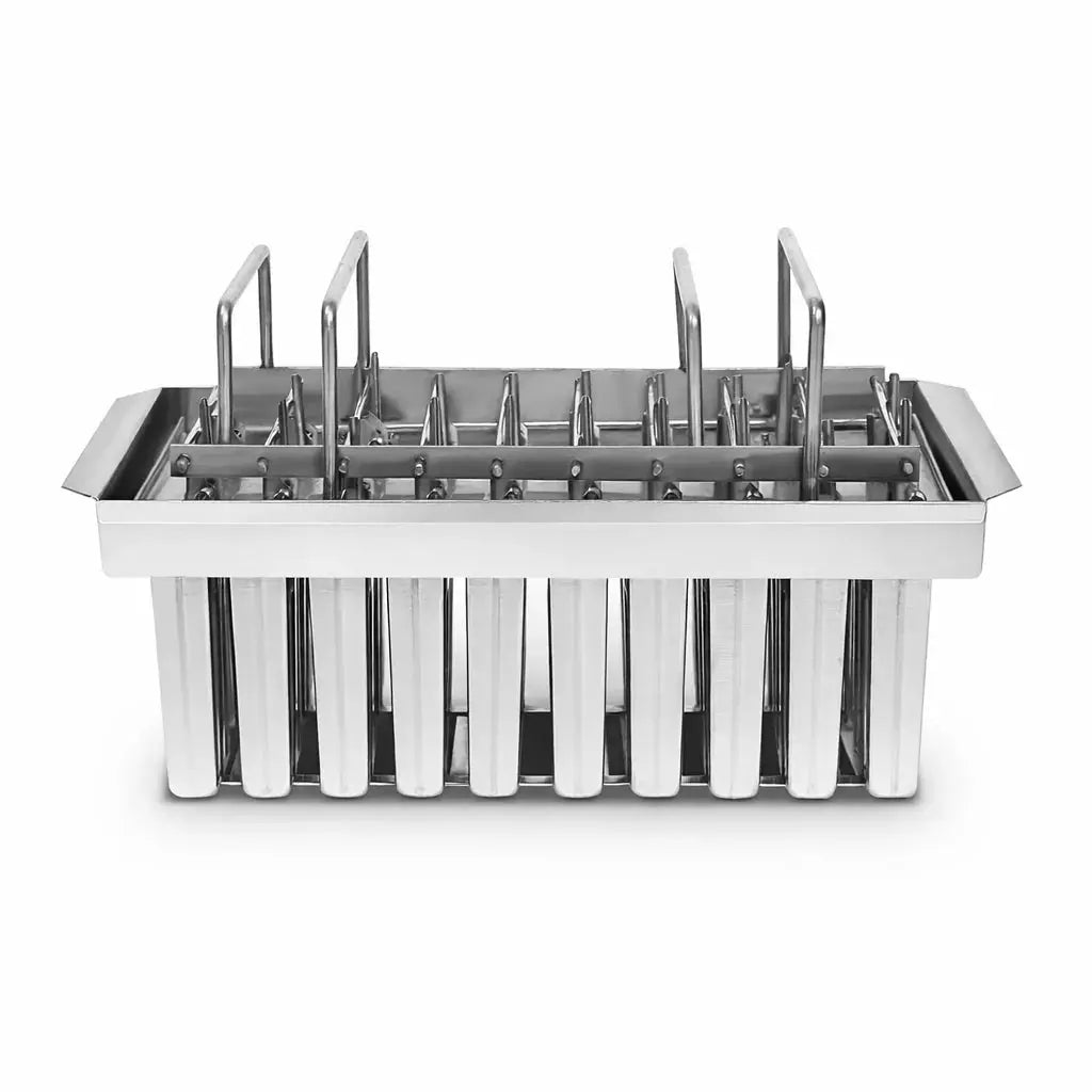 20 Cavities Stainless Steel Ice Cream Mold Set Homemade Popsicle Maker Fast Freezing DIY Ice Cream Molds for Home Kitchen from PriceLows™