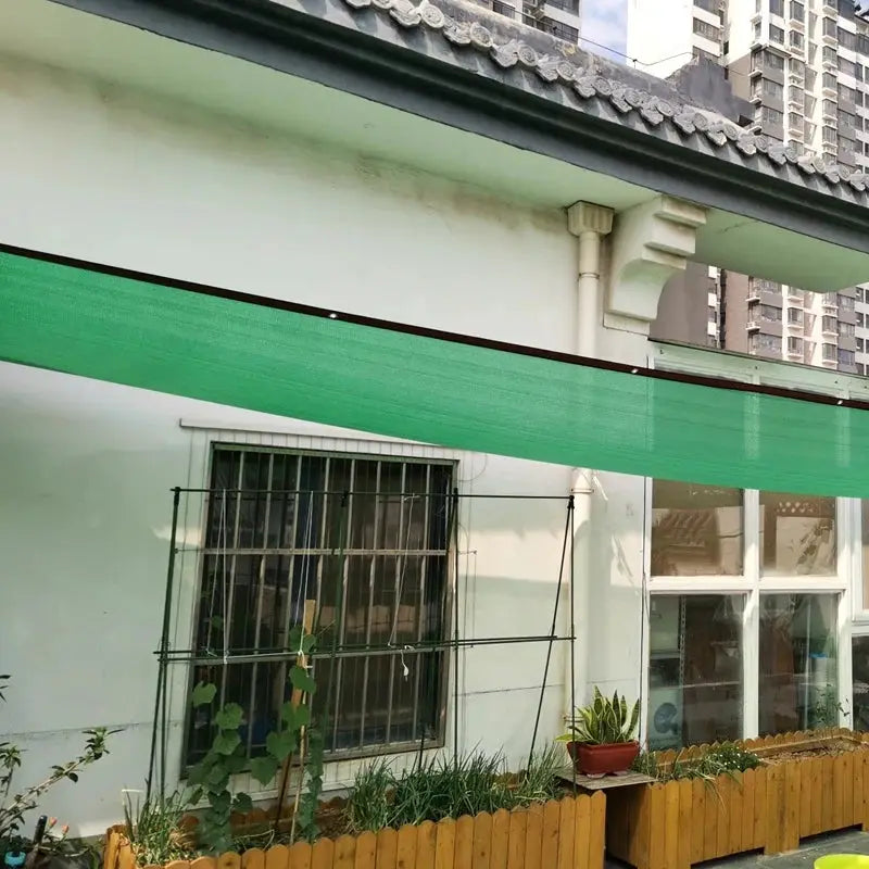 HDPE Green Sunshade Net | 45 80% Shading | Anti UV Outdoor Cover