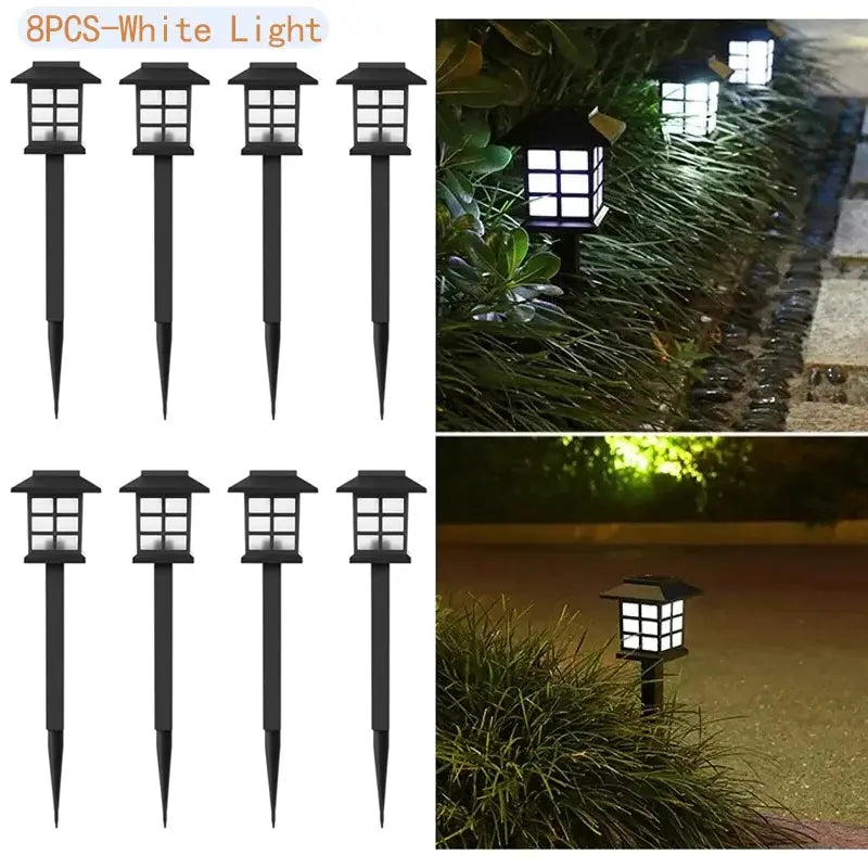 8 Pack Solar Pathway Garden Lights Outdoor Waterproof Landscape for Yard Patio Walkway Driveway Decor Solar Lawn Lamp Lighting from PriceLows™