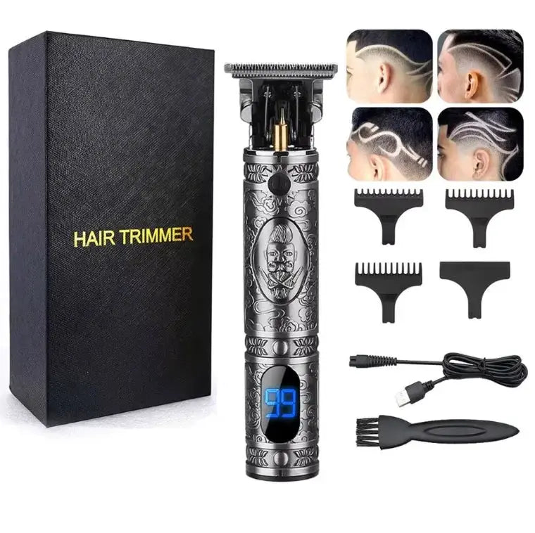 Hair Clipper | USB Rechargeable | Titanium Blade | T9 Model