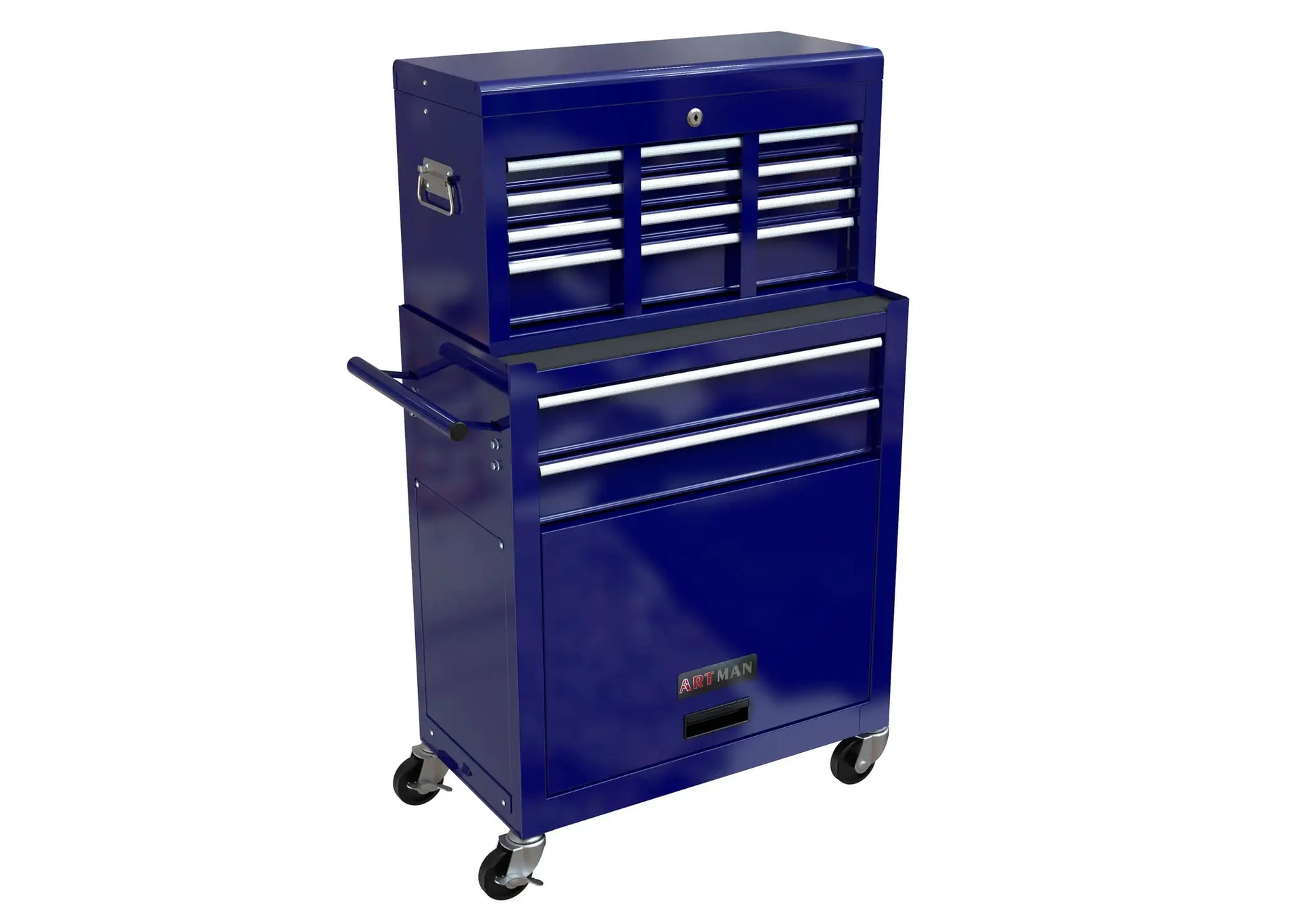 High Capacity Rolling Tool Chest with Wheels and Drawers, 8-Drawer Tool Storage Cabinet from PriceLows™
