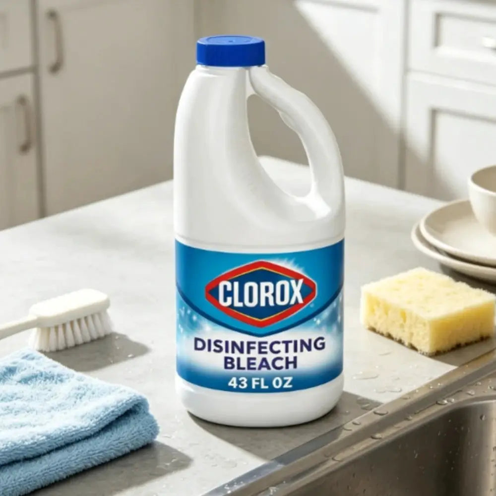Disinfecting Bleach Cleaner | 43 Fl Oz | Five In One | Regular Scent