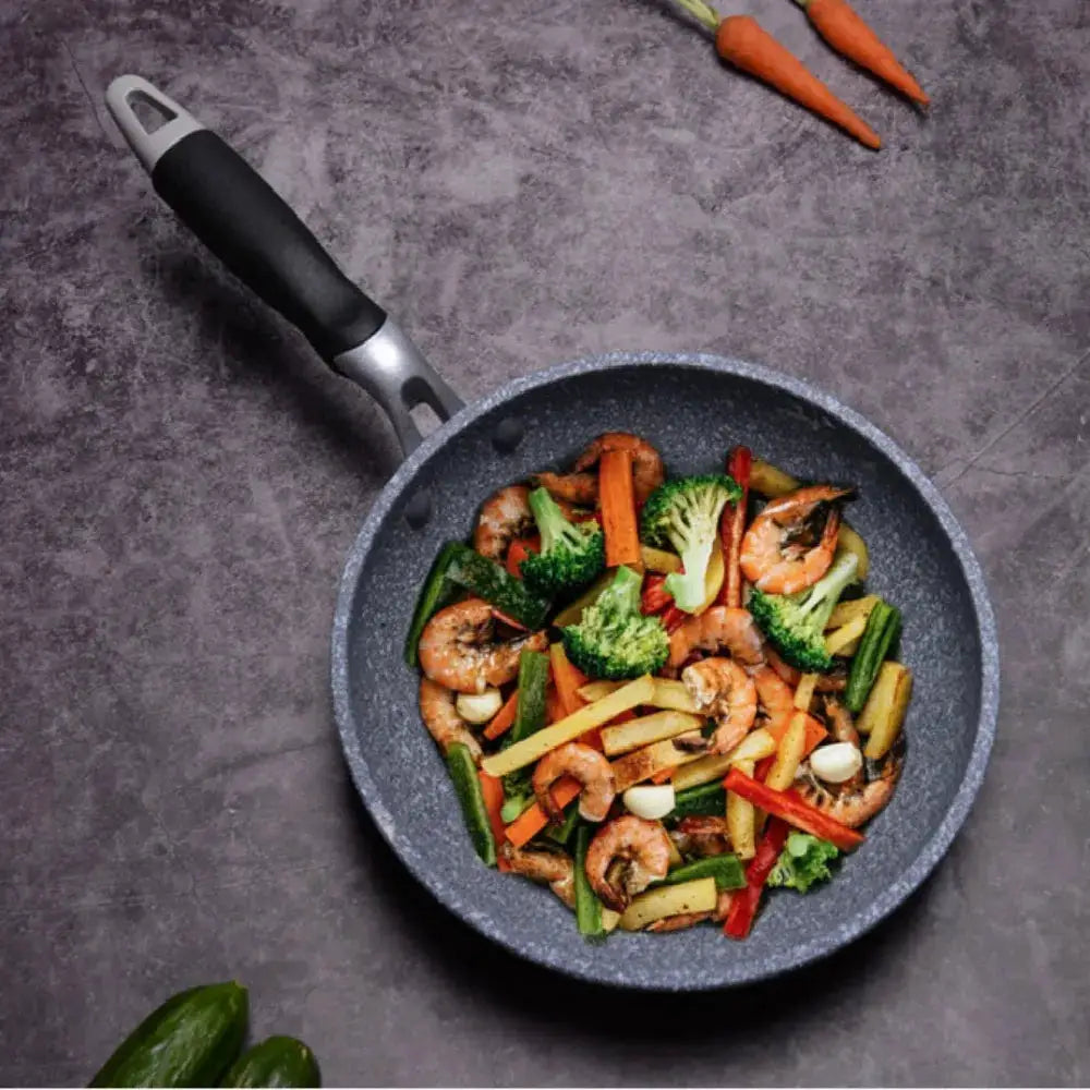 Stone Frying Pan | Non-Stick | Induction Compatible | 28/26/24/20 cm