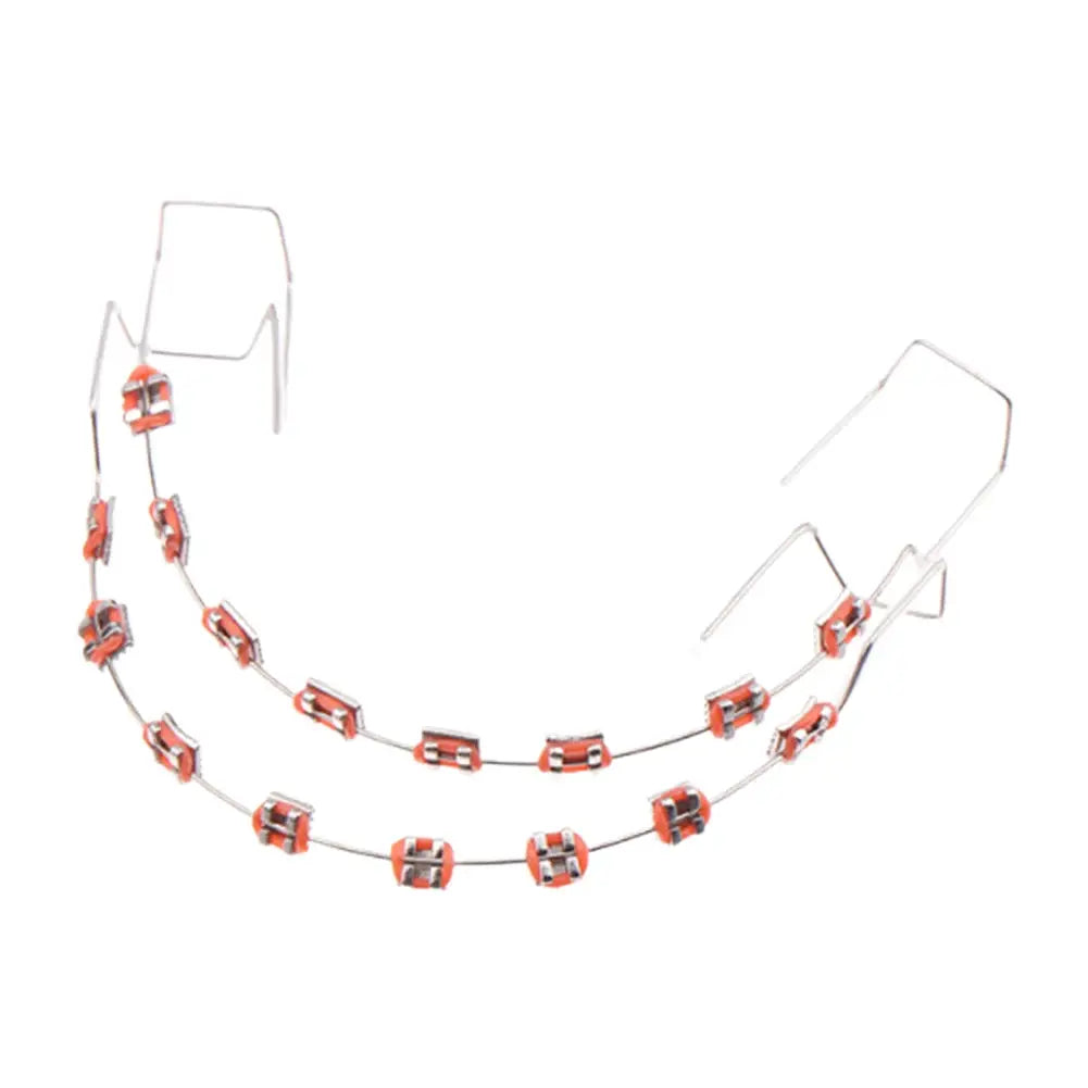Temporary Tooth Braces | Metal Wire Bracket | Pair With Box