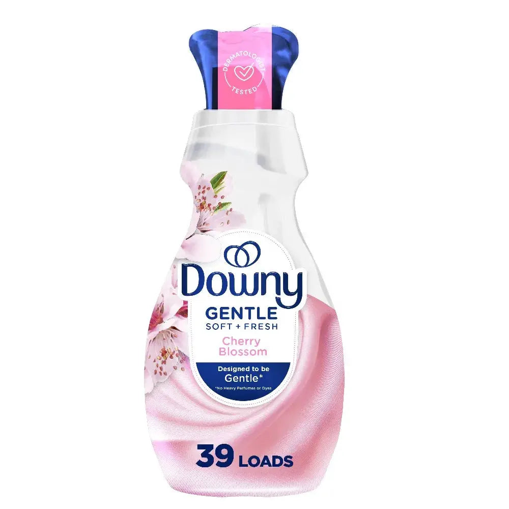 Liquid Fabric Softener | Cherry Blossom | Gentle Formula | 26 Fl Oz