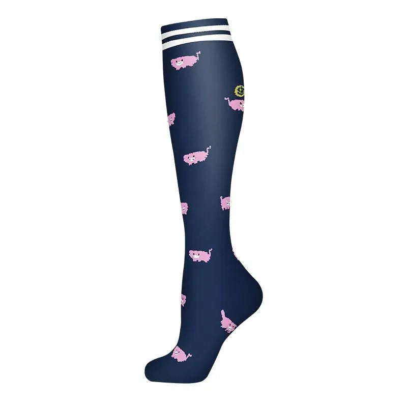 Compression Socks | Crew Height | Four Way Stretch | Unisex
