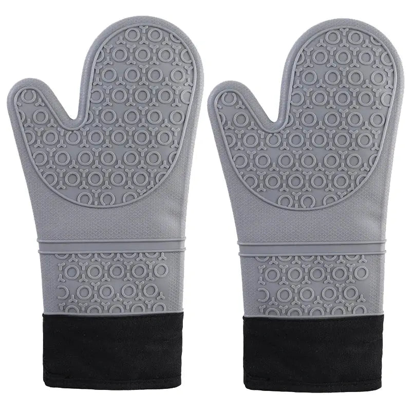 Oven Gloves | Silicone Heat Resistant | Non Slip | 1 Pair