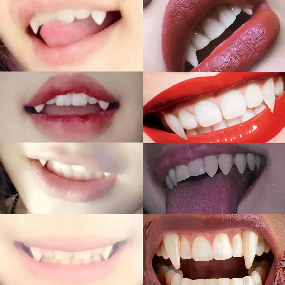 Vampire Fangs | Environmental Resin | Pre Molded Shape | 5 Pairs