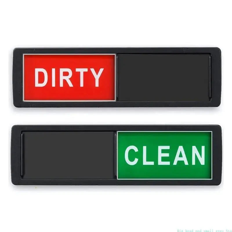 Dishwasher Magnets | Clean Dirty Sign | Magnetic Sign Sticker | One Size