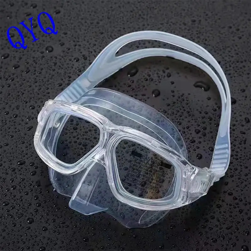 Diving mask Free diving surface mirror high definition anti-fog lens snorkeling mask equipment from PriceLows™