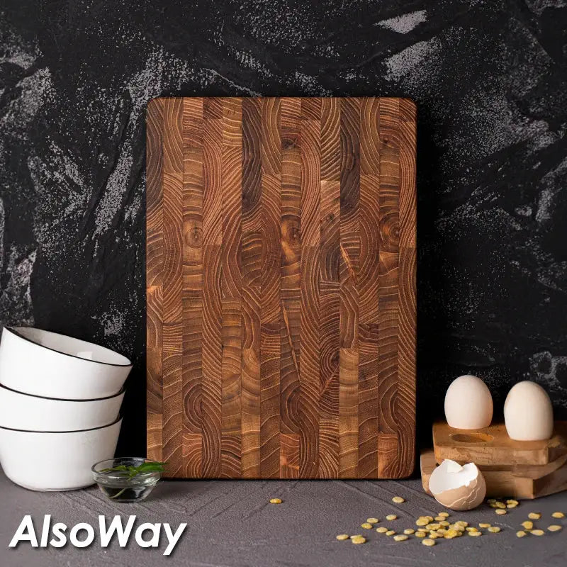 Cutting Board | Teak Wood | 1 Inch Thick | Multiple Sizes