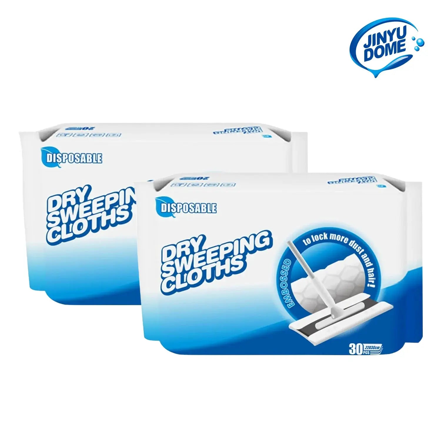 JINYUDOME 8.8x12inch Disposable Electrostatic Dust Mop Pads High-Efficiency Swiffer Wet/Dry Mop Floor Cleaning Cloth from PriceLows™