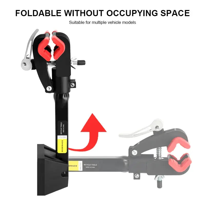 Bicycle Storage Wall Mount Foldable Heavy Duty Maintenance Rack Workstand MTB Repair Holder Road Bike Stand Clamp Work Bracket from PriceLows™