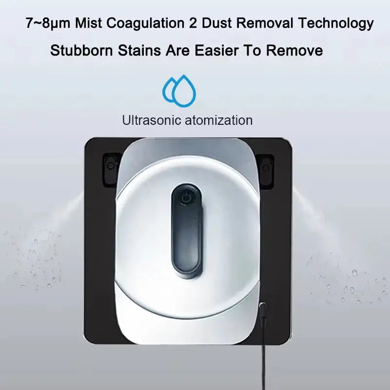 Window Cleaning Robot | App Control | Auto Water Spray | W-S8S